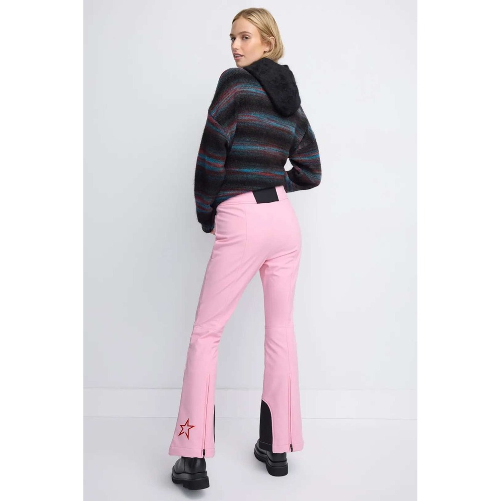 Perfect Moment Aurora Flare Ski Pants Pink Womens Medium Softshell Star Logo - Picture 2 of 8